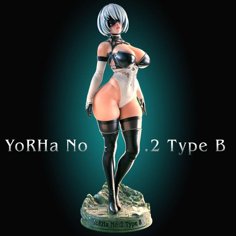 2B ULTRA THICC  YORHA NO2 TYPE B NIER AUTOMATA