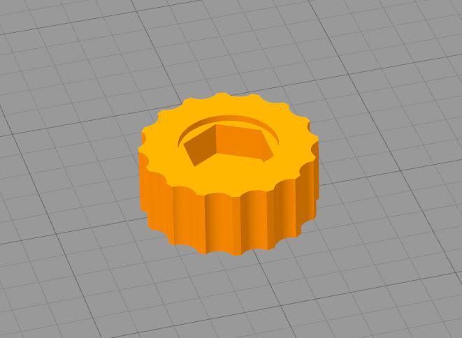 Dillon Powder Measure Knob