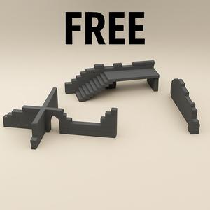 Free Wall Ruins – Printable Terrain