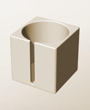 CS96-105-S Slotted container modular stackable module bin box