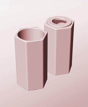 CH68-150-P Pierced container modular stackable module bin box