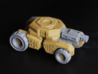 Outrider Tank - Model Kit