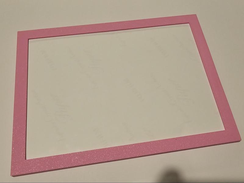 Simple photo frame.