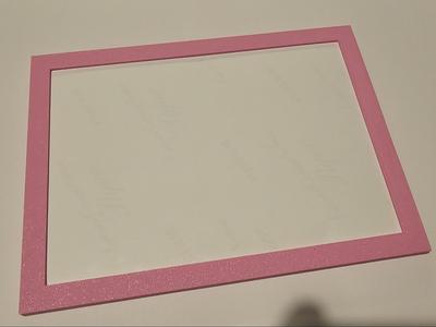 Simple photo frame.