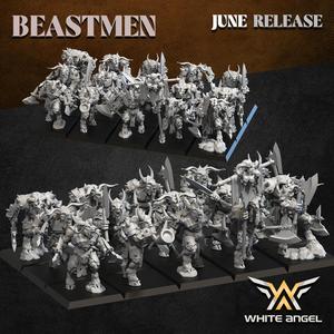 HEAVY BEAST WARRIOR - BEASTMEN (JUNE 2025 RELEASE)