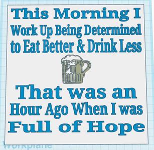 Beer & New Hope Sign