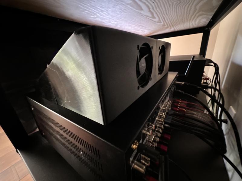 AV Receiver Fan Shroud