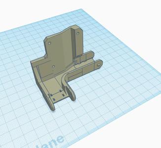 Creality Ender 3 X-axis to Z-axis chain linker (remixed)   