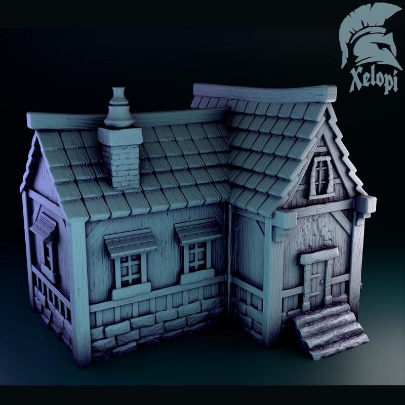 Stylized house