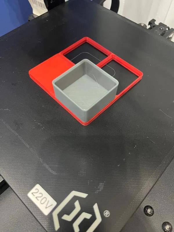 Gridfinity module with box   