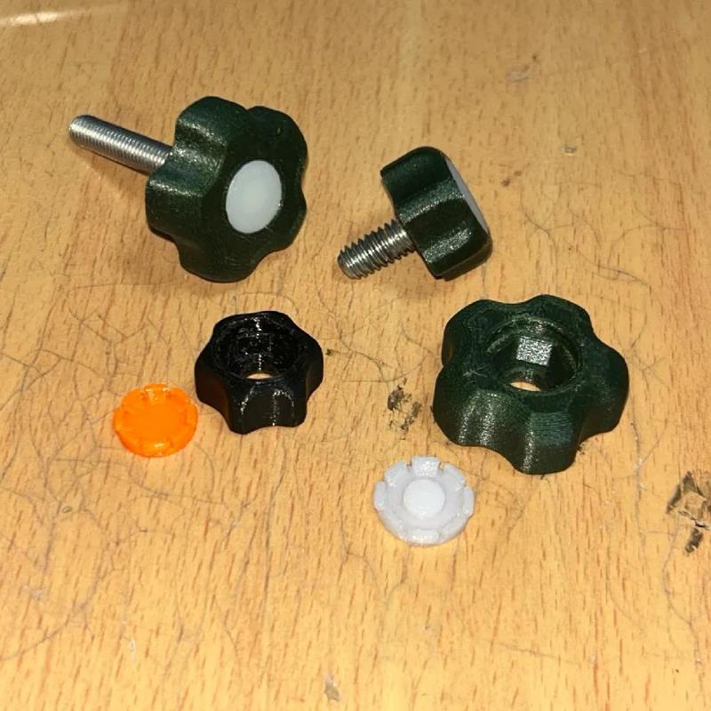 Bolt & Nut Knob (M6)(1/4UNC)　L＆S   