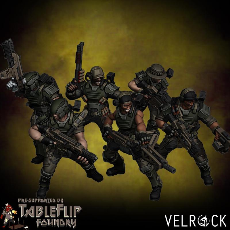 Colonial Marine Squad (PRESUPPORTED)