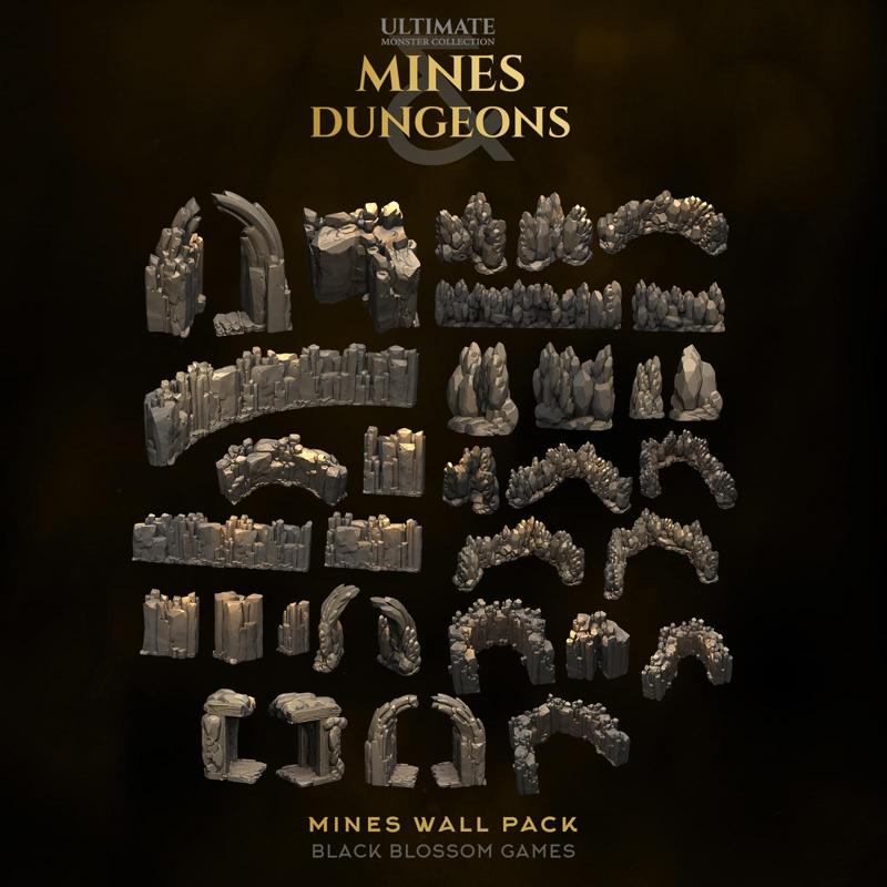 Mines Walls :: Black Blossom Games