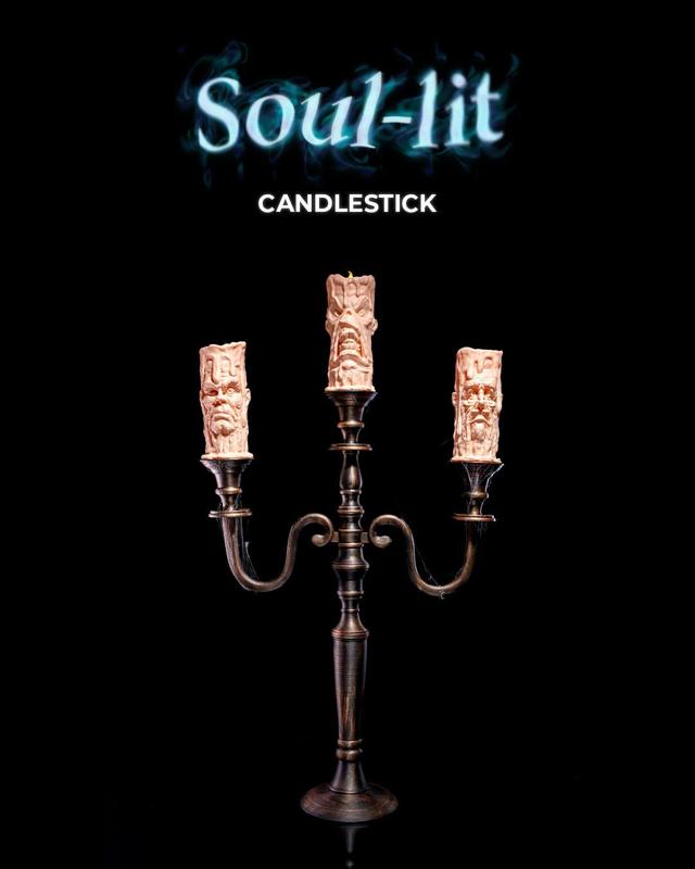 Soul-lit Candlestick