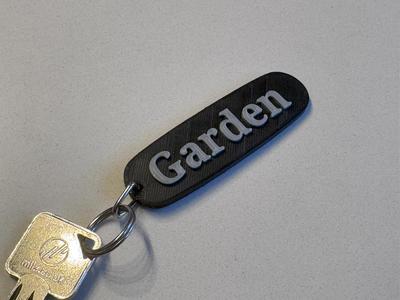 Custom Keychain/Namecard/Tag   