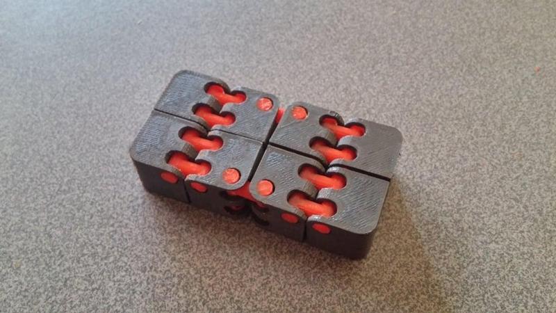 2-Color (Dual Extrusion) Kobayashi Fidget Cube