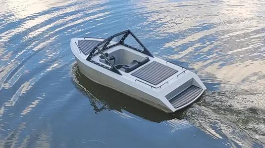 JET THE RIPPER - 1/6 SCALE RIVER JET BOAT - HPW40 INCL.