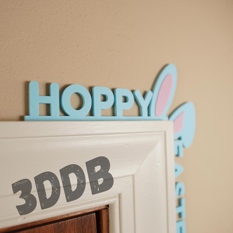 Hoppy Easter Door Topper
