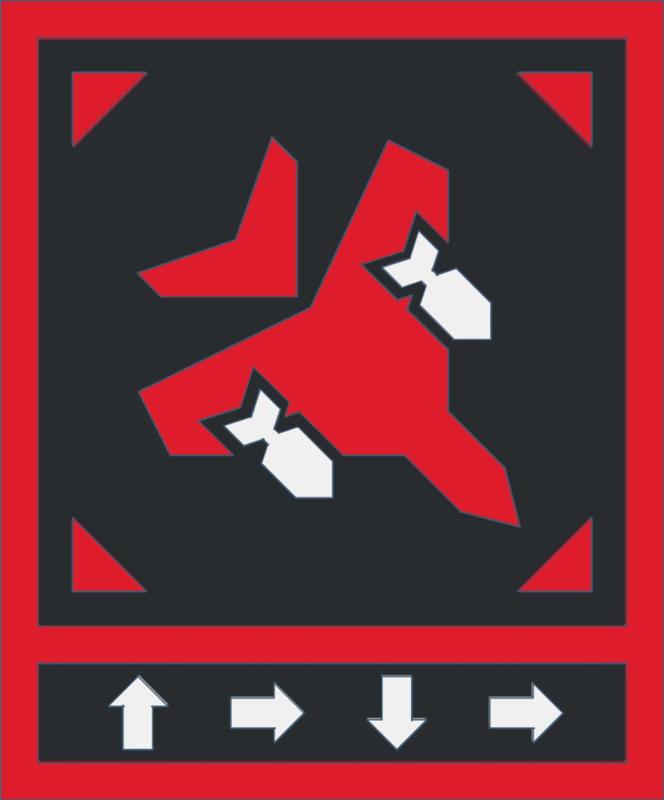 Helldivers 2 Stratagem Plaque (Eagle Airstrike)