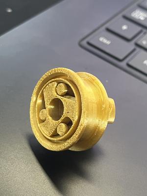 Filamentalist Center Wheel with printable one-way-bearing