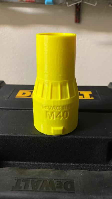 osVAC neo M32 and M40 for DEWALT DWE4257KT-QS angle grinder DWE46150