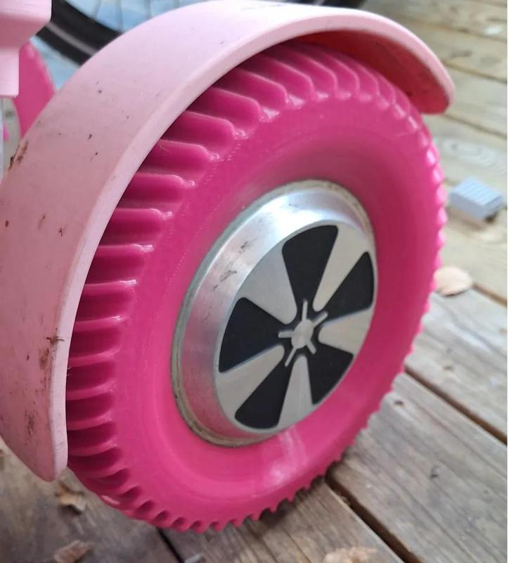 Off road tyres for 6,5" hoverboard motors (240mm OD)   