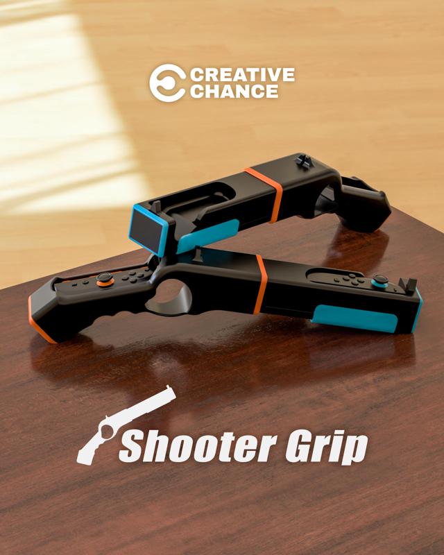 Shooter Grip - Switch 2 gun Accessory