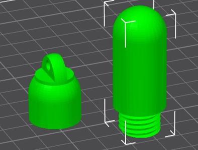 Rounded pill holder.stl