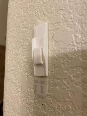 Command hook wall mount