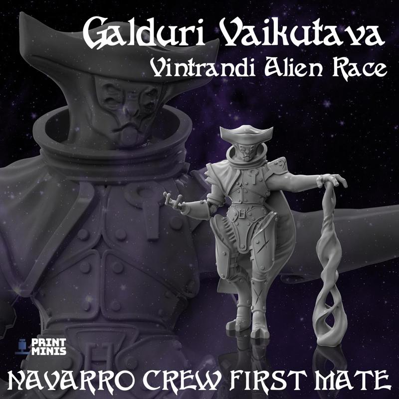 Galduri Vaikutava - Alien First Mate - Space Pirates Collection