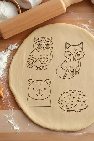Animal Set Cookie Cutter, Biscuit Cutter