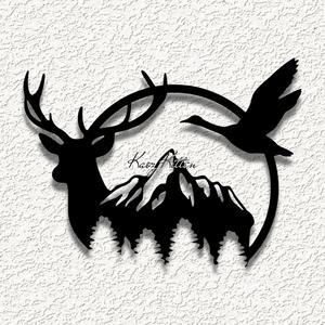 deer goose WALL ART HOME DECOR