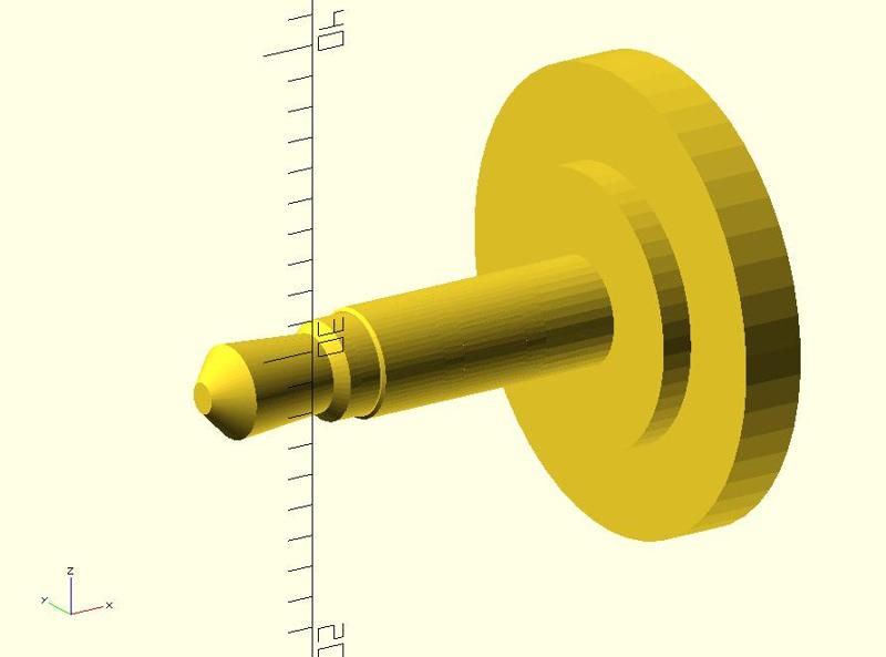 Audio jack blind plug 3.5 mm