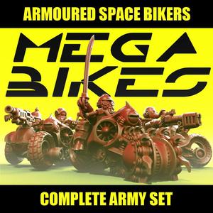 Megabikes - Space Biker Army Set