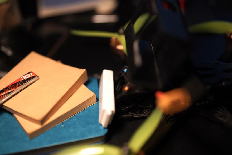 b-crow SWIFT V2 frame CNC modified for hdzero camera micro v3