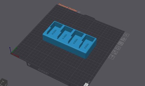 Elegoo Centauri Carbon Multi Size Hotend Storage (remix)