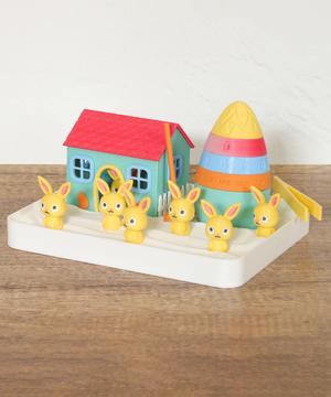 Easter Zen Garden with Bunnies & Calendar
