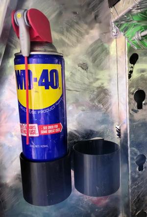 Aerosol can holder