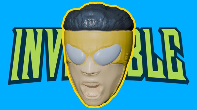 Invincible Head Sculpts (Mark Grayson)