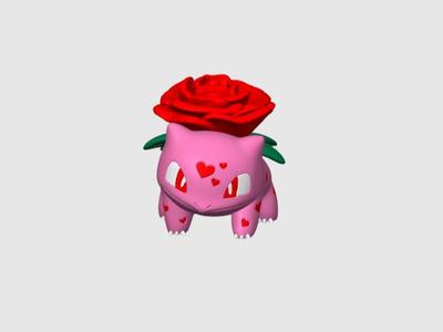 valentines day bulbasaur