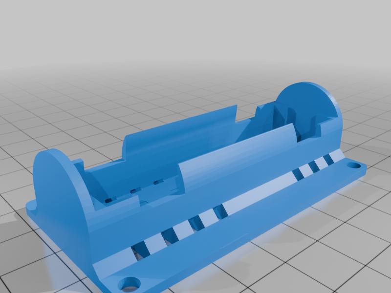 SlimeVR 18650 Battery Holder with Electronics case for WEMOS D1 Mini and BMI160 or MPU6050