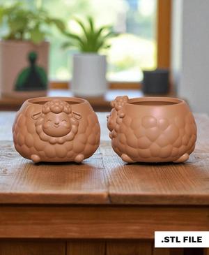 CUTE SHEEP POT