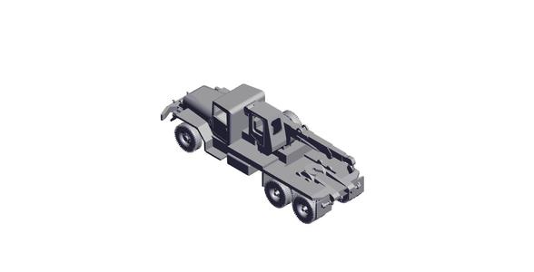 1/72 Scale M246 5ton 6x6 Wrecker.stl