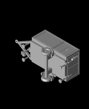 1/72 Scale RAF Pneumatic Service Trolley MK 3B.stl
