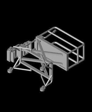 1/72 Scale GSE B-4 Maintenance Stand.stl
