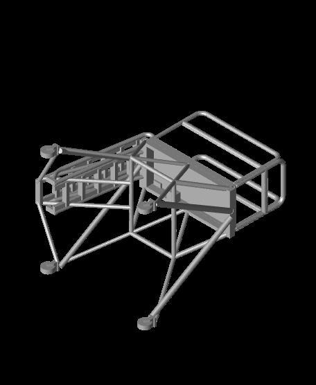 1/72 Scale B-5 GSE Stand Lowered.stl