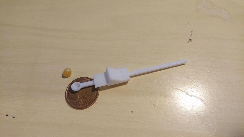 Laboratory spoon 25 cubicmillimeter volume