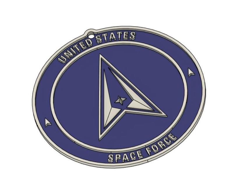 US Space Force Emblem Medallion