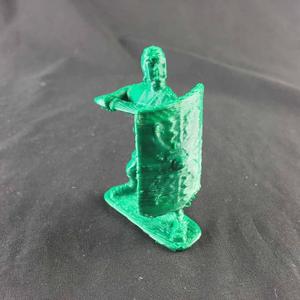 Soldier Shield Stood