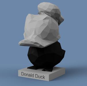 PolyQuacks Donald Duck